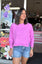 Lazy Luxe Top Mauve