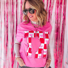 Pink TX Hearts Tee