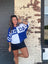 Game Day Color Block Top Royal