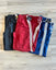 Red Track Pant w/ Stripe