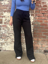 French Terry Black Pants