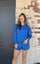 Blue Scuba Short Set