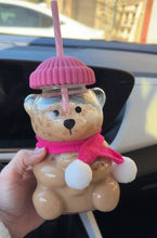 Honey Bear Glass Cup