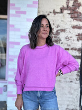 Lazy Luxe Top Mauve