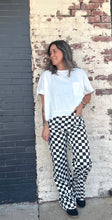 Demi Checkered B/W Pants