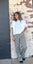 Demi Checkered B/W Pants