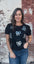 Silver Sequin Bow Top