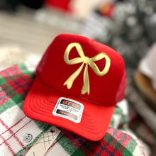 Red Bow Trucker Hat