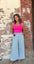 Jusy Beachy Stripe Pants