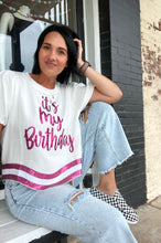 Pink Birthday Top