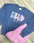 WWJB Bow - Blue Sweatshirt