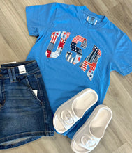 USA Patchwork Tee