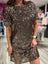 Gold Sequin Dress