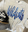 Metallic Wildcats Grey Swtsh