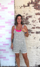 Cream Leopard Shortalls