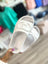 White GG Sandals