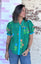 Emerald Petals Top