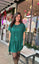 City Lights Emerald Dress