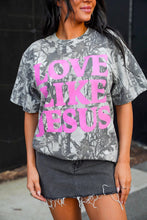 Love Like Jesus Camo Tee