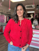 Velvet Rose Cozy Cardigan