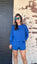 Blue Scuba Short Set