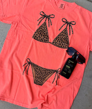 Neon Coral Bikini Tee