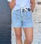 Daisy Denim Short
