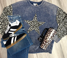 Midnight Leopard Top