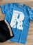 Royal R Distressed Tee