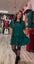City Lights Emerald Dress