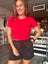 Cropped Cotton Tee