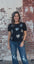 Silver Sequin Bow Top
