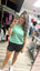 Cropped Cotton SS Tee HKGreen