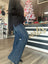 Rhinestone JB Flare Denim