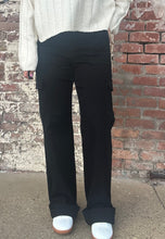 Wesley Blk Cargo Denim