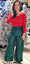 Emerald Green Sequin Pants