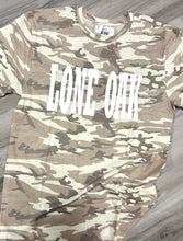 Lone Oak Taupe Camo Tee
