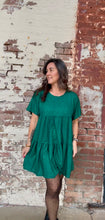 City Lights Emerald Dress