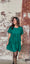 City Lights Emerald Dress