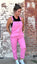 Pink Overalls