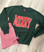 Green Merry Sweatshirt
