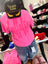 Neon Pink Buffaloes Tee