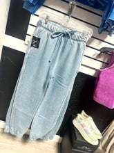 Acid Wash Sweatpants - Blue Grey