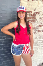 4th of July Denim Shorts